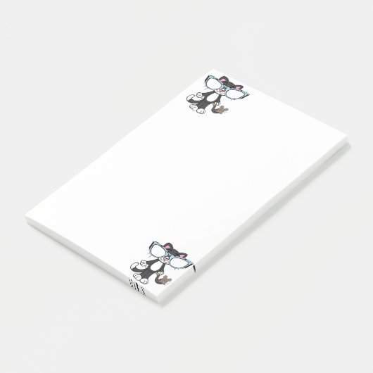 Post-it Notes Chat Lunettes de soleil souris (Incliné)