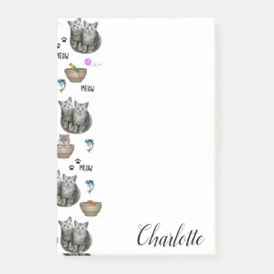 Post-it Notes Chat Minou Chats