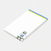Post-it Notes Chat Patineur Mignon (Incliné)