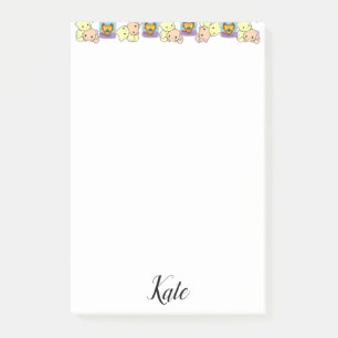 Post-it Notes Chatons Chats