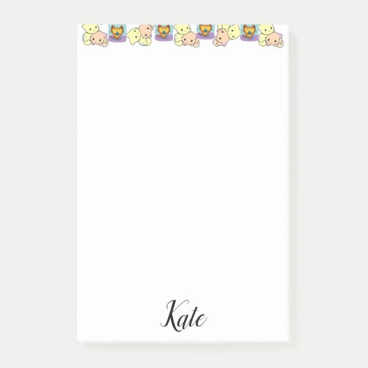 Post-it Notes Chatons Chats (Devant)