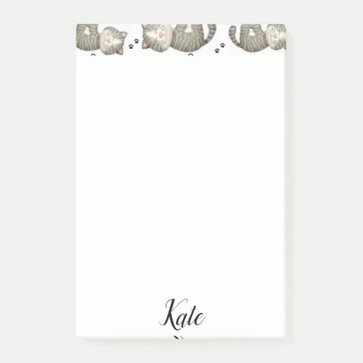 Post-it Notes Chats Chatons (Devant)