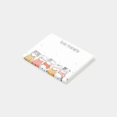 Post-It Notes Chats Mignons (Incliné)