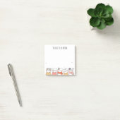 Post-It Notes Chats Mignons (Bureau)