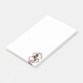 Post-it Notes Cheval Floral (Incliné)