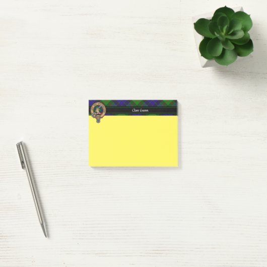 Post-it® Notes Clan Gunn Crest (Bureau)