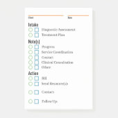 Post-it® Notes cliniques et rappels Pad (Devant)