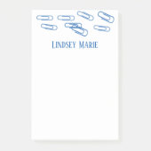 Post-it® Notes CLIP PAPIER PERSONNALISÉES (Devant)