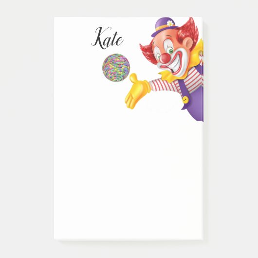 Post-it Notes Clown (Devant)