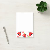 Post-it Notes coccinelle florale (Bureau)