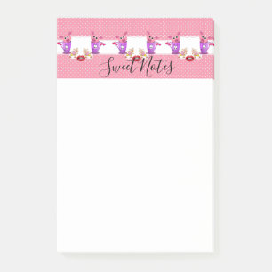 Post-it Notes Cochons Roses