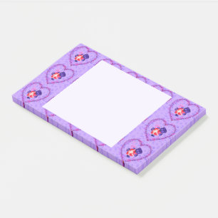 Post-it® Notes Cœur d'Ours Mignon