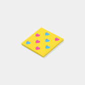 Post-it Notes Cœurs Pan Pride (Incliné)