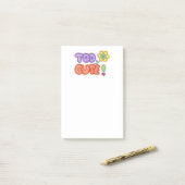 Post-it® Notes collantes (Sur un bureau)