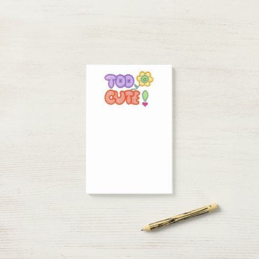 Post-it® Notes collantes (Sur un bureau)