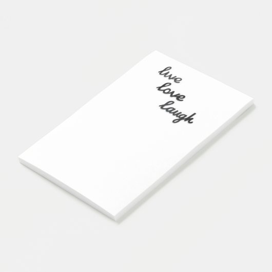 Post-it® Notes collantes (Incliné)