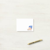 Post-it® Notes collantes amusantes avec Happy Baby (Sur un bureau)