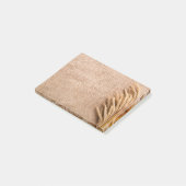 Post-it® Notes collantes Blé sur Burlap Sack Country Rustic (Incliné)