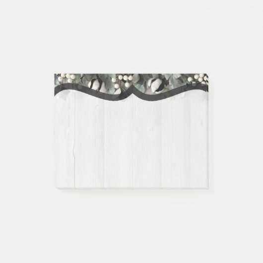 Post-it® Notes collantes coton plante baies grange bois rus (Devant)