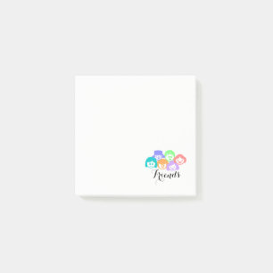 Post-it® Notes collantes d'amitié de "amis", notes de