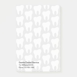 Post-it® Notes collantes de bureau dentaire