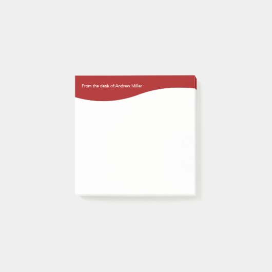 Post-it® Notes collantes de bureau professionnel moderne (Devant)