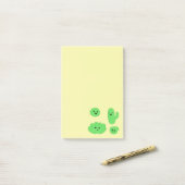 Post-it® Notes collantes de cactus (et succulent !) (Sur un bureau)