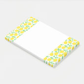 Post-it® Notes collantes de citron jaune (Incliné)