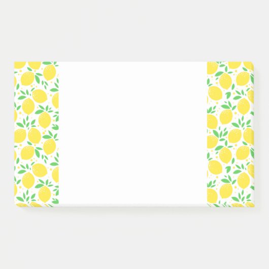 Post-it® Notes collantes de citron jaune (Devant)