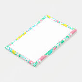 Post-it® Notes collantes de citron rose (Incliné)