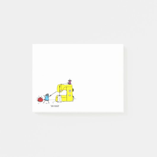 Post-it® Notes collantes de couture (Devant)