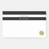 Post-it® Notes collantes de Faux d'or de parties (Devant)
