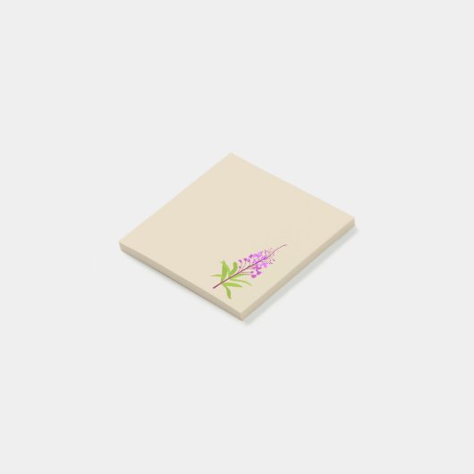 Post-it® Notes collantes de Fireweed (Incliné)
