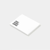 Post-it® Notes collantes de hausse et d'éclat et de (Incliné)