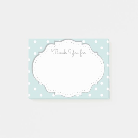 Post-it® Notes collantes de Merci (Devant)