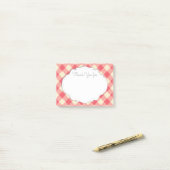 Post-it® Notes collantes de Merci (Sur un bureau)