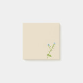 Post-it® Notes collantes de myosotis (Devant)