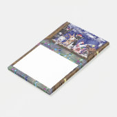 Post-it® Notes collantes de Noël Funny Farm Animal Party (Incliné)