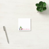 Post-it® Notes collantes de Noël Gnome avec cadeaux (Bureau)
