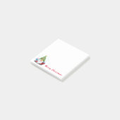 Post-it® Notes collantes de Noël Gnome avec cadeaux (Incliné)