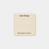 Post-it® Notes collantes de papier peint de compartiment (Devant)