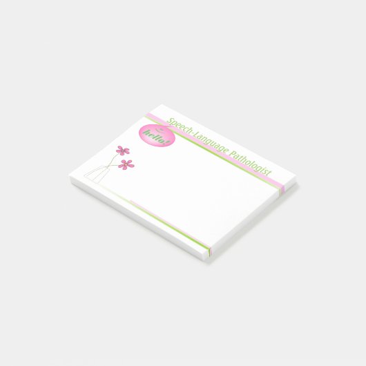 Post-it® Notes collantes de Patholologist de (Incliné)