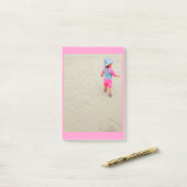 Post-it® Notes collantes de photo personnalisable (Sur un bureau)