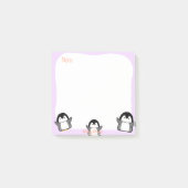 Post-it® Notes collantes de pingouin mignon (Devant)