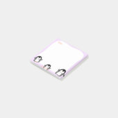 Post-it® Notes collantes de pingouin mignon (Incliné)