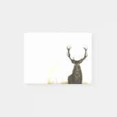 Post-it® Notes collantes de post-it de faune de mâle de (Devant)