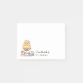 Post-it® Notes collantes de professeur blondes (Devant)