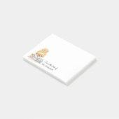 Post-it® Notes collantes de professeur blondes (Incliné)