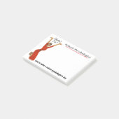 Post-it® Notes collantes de psychologue d'école conduites (Incliné)