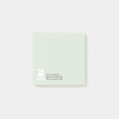 Post-it® Notes collantes d'infirmière Médicale (Devant)